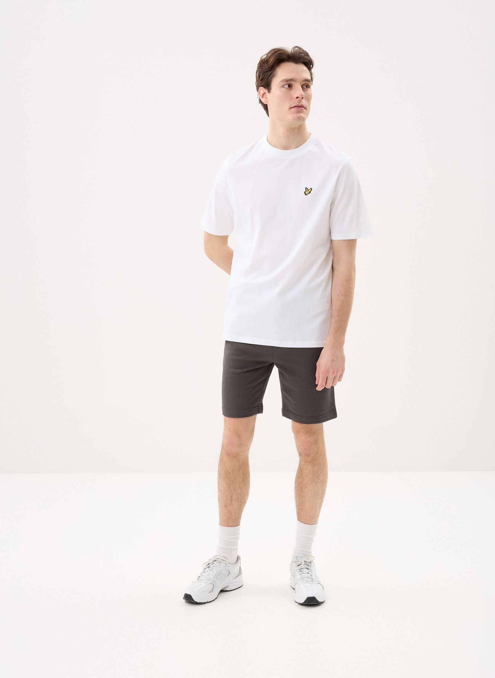 T-shirts met korte mouwen Oversized T-Shirt heren wit Lyle & Scott T-shirts met korte mouwen Oversized T-Shirt heren wit WHITE