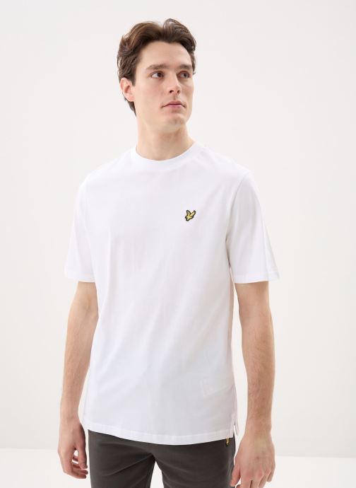 Lyle & Scott Kurzarm-T-Shirts Oversized T-Shirt herren weiß