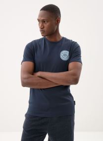 Tee-shirts Borders Label Graphic T-Shirt homme bleu