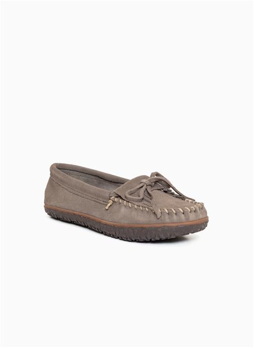 Minnetonka Mocassins KILTY TREAD femme gris