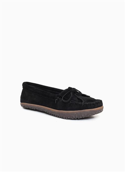 Minnetonka Mocassins KILTY TREAD femme noir