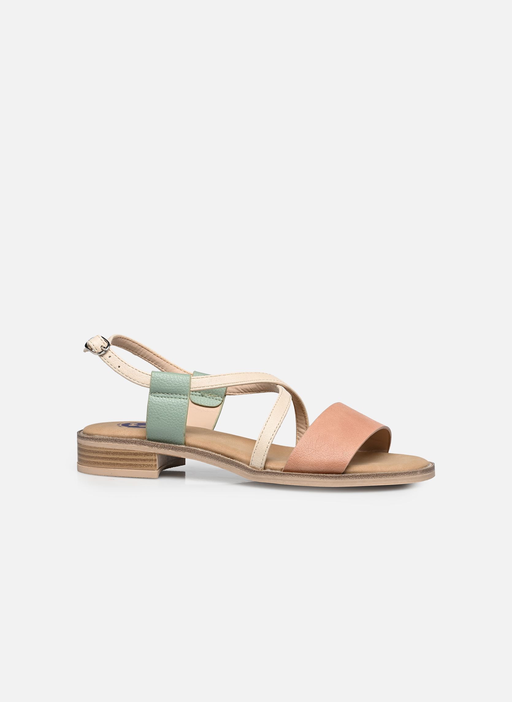 Flache Sandalen ACIANO W02701 damen rosa Comfeet Flache Sandalen ACIANO W02701 damen rosa Pink