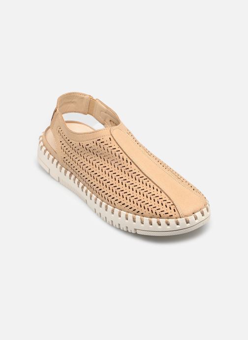 Comfeet Sandales plates PUELO W13402 femme marron
