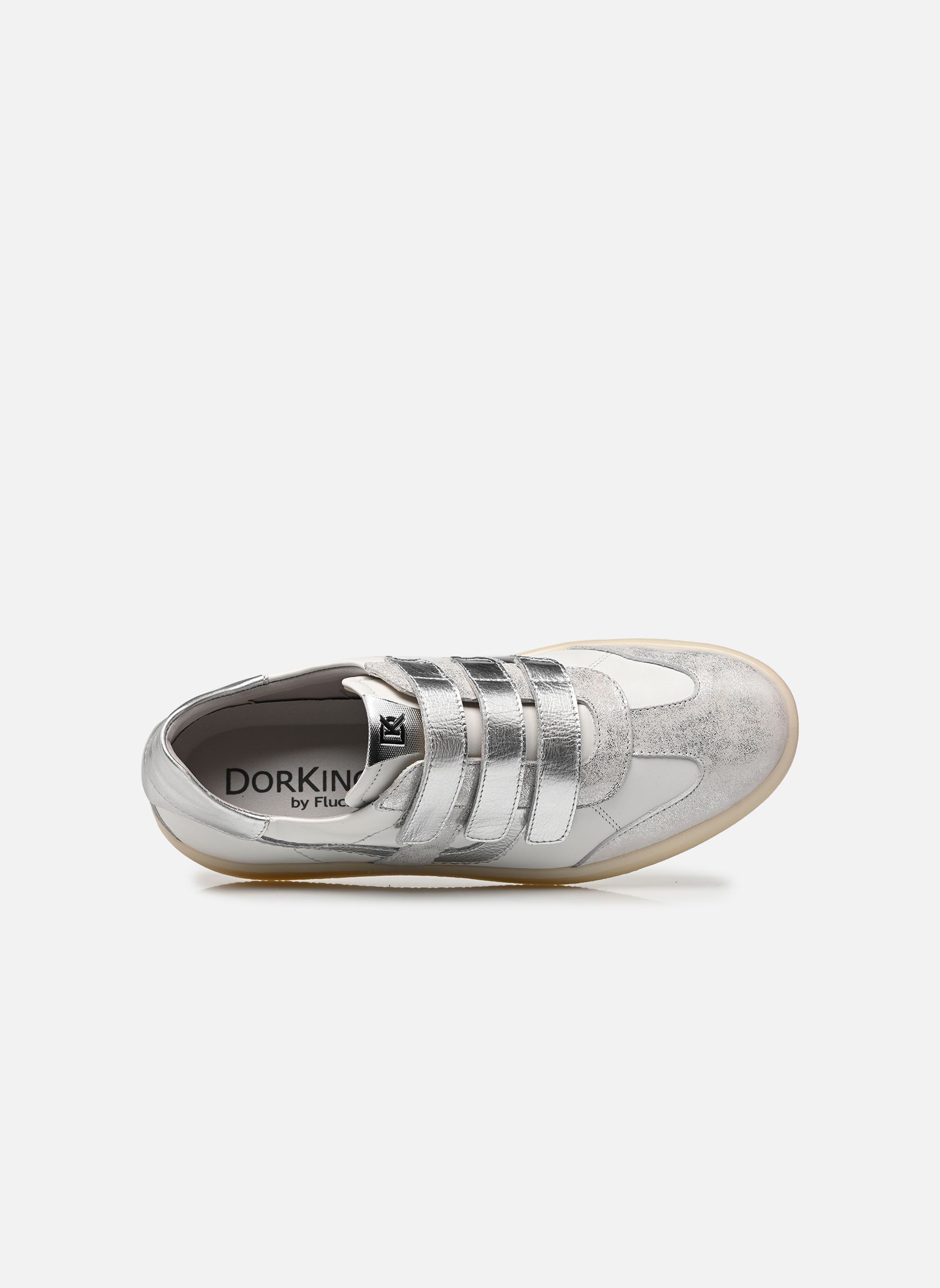 Baskets basses LYNN D9610 femme argent Dorking Baskets basses LYNN D9610 femme argent BUFALINO ARGENTO C1 ARGENTO C1