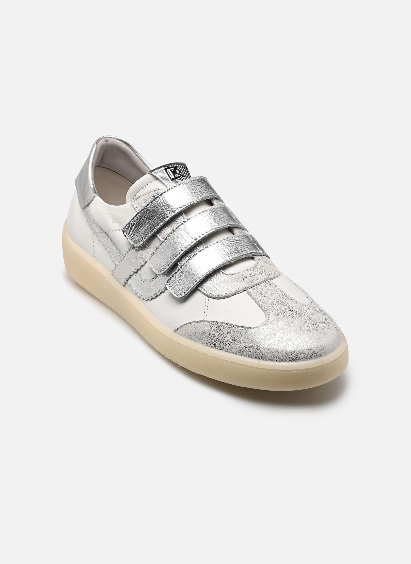 Baskets basses LYNN D9610 femme argent Dorking Baskets basses LYNN D9610 femme argent BUFALINO ARGENTO C1 ARGENTO C1