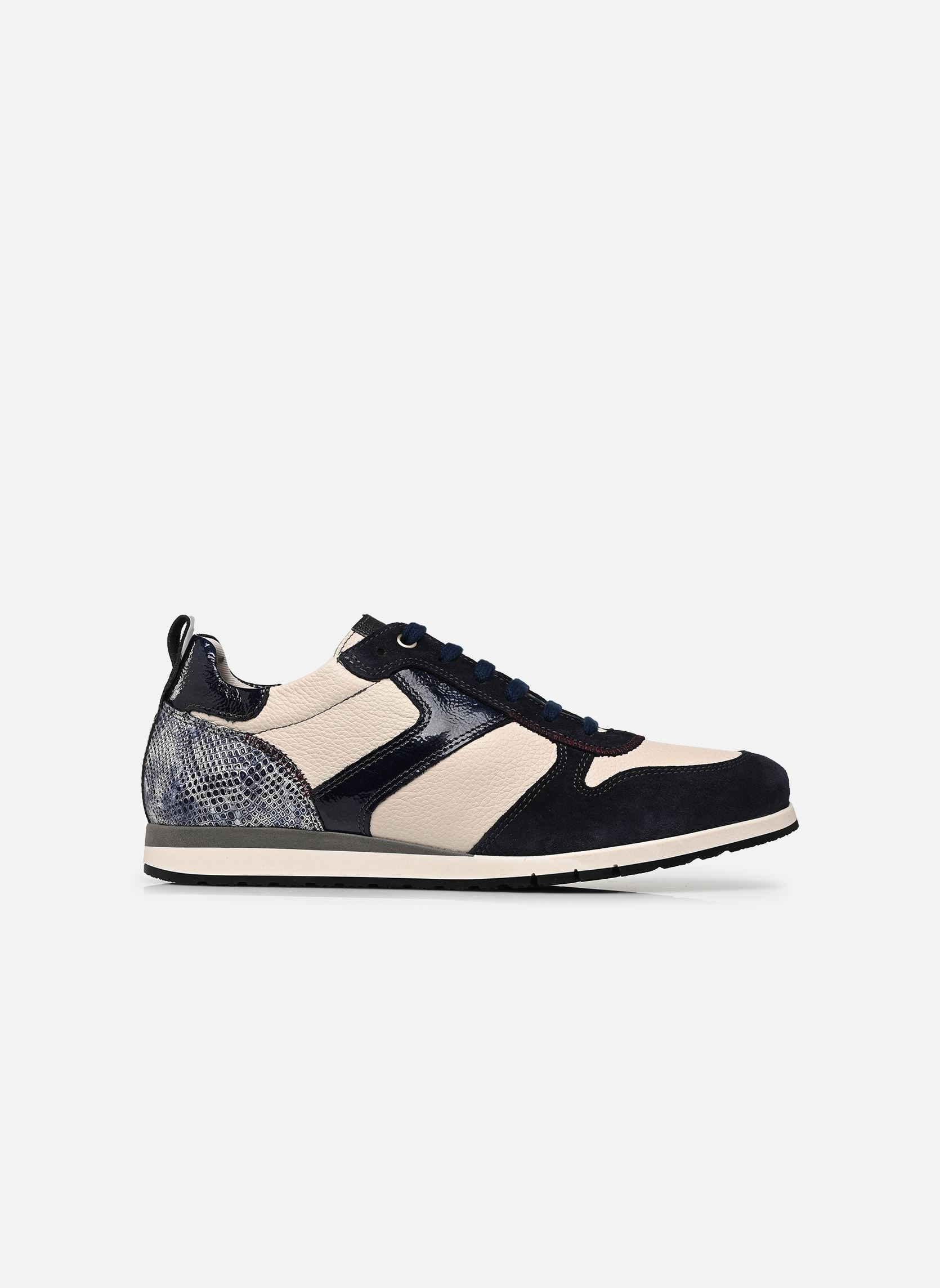 Baskets basses SWIM D9718 femme bleu Dorking Baskets basses SWIM D9718 femme bleu CALF DENIN C-3 DENIN C-3