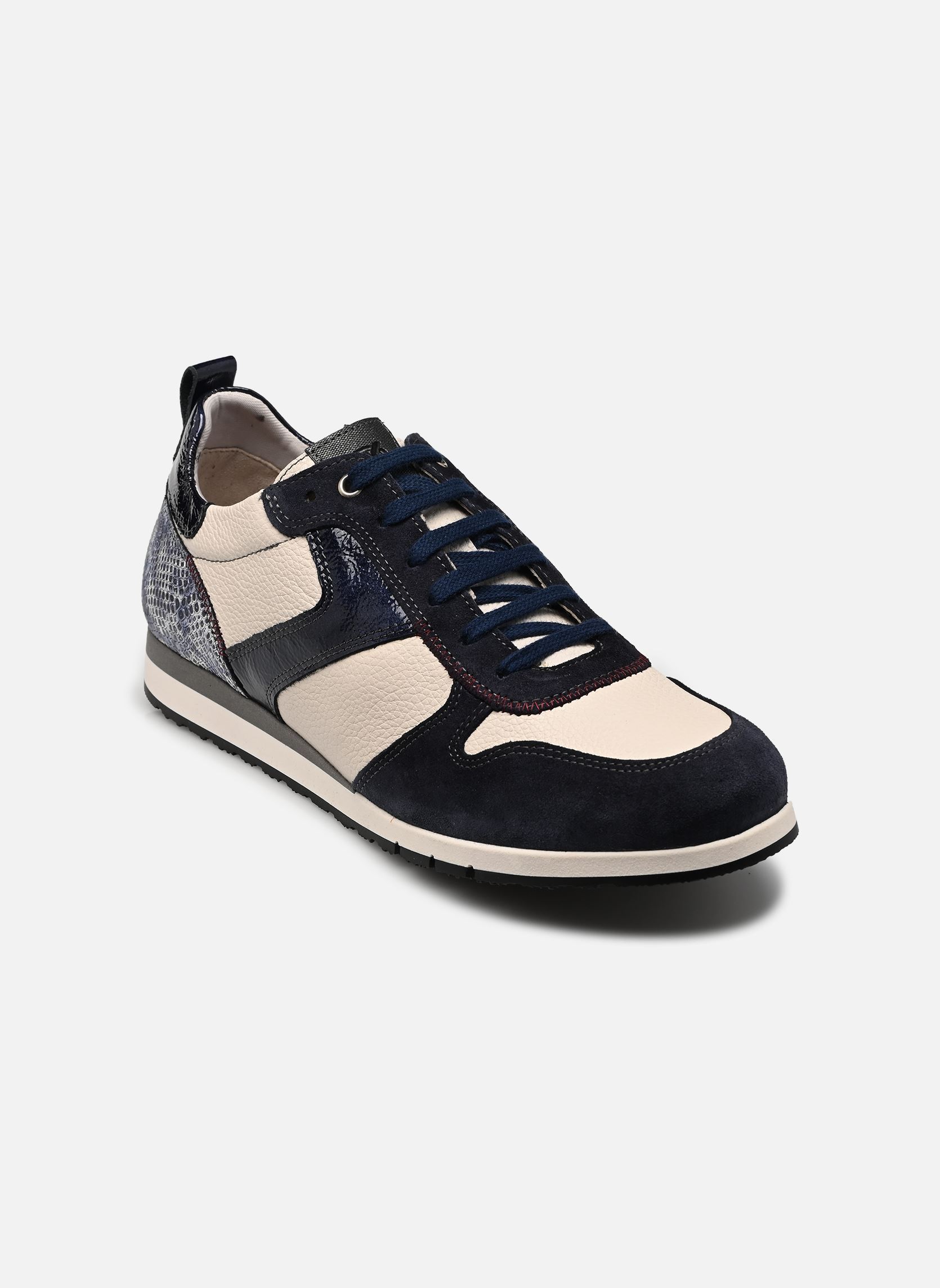 Baskets basses SWIM D9718 femme bleu Dorking Baskets basses SWIM D9718 femme bleu CALF DENIN C-3 DENIN C-3