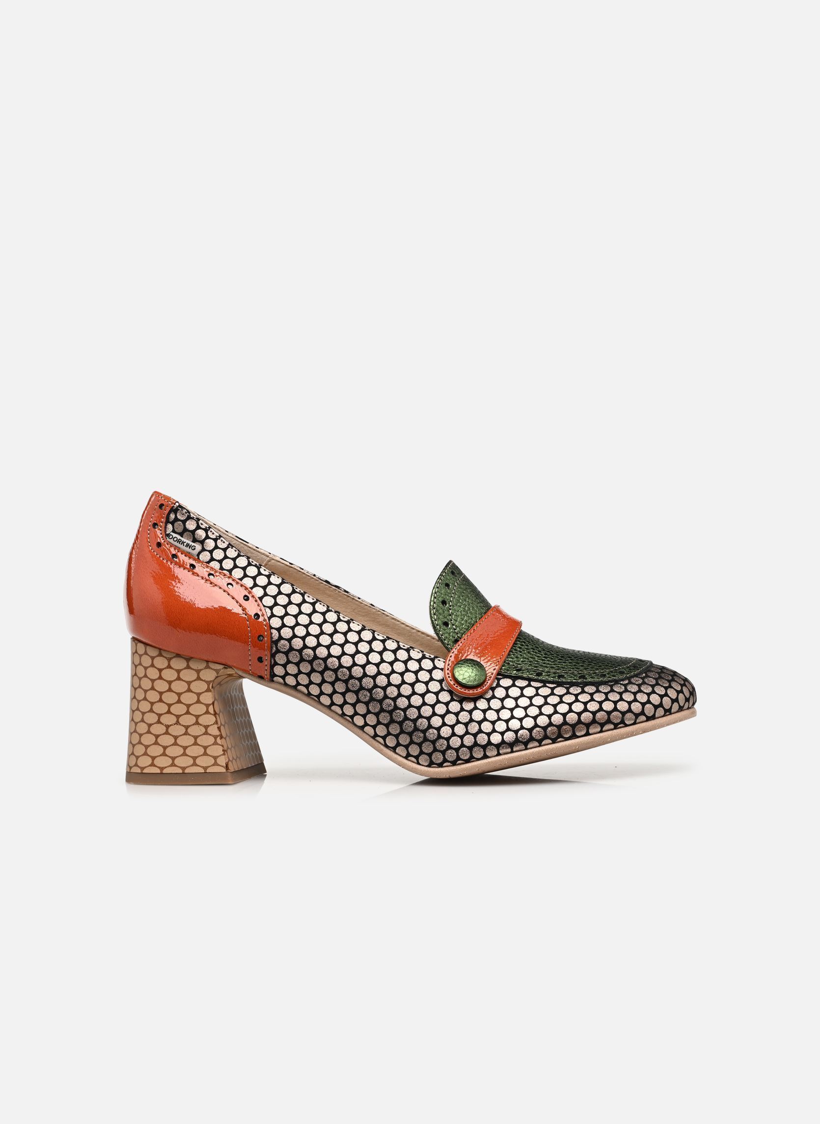 Loafer DACI D9676 damen mehrfarbig Dorking Loafer DACI D9676 damen mehrfarbig CIRCU+ALUMIN+NAPLAK PLATINO +