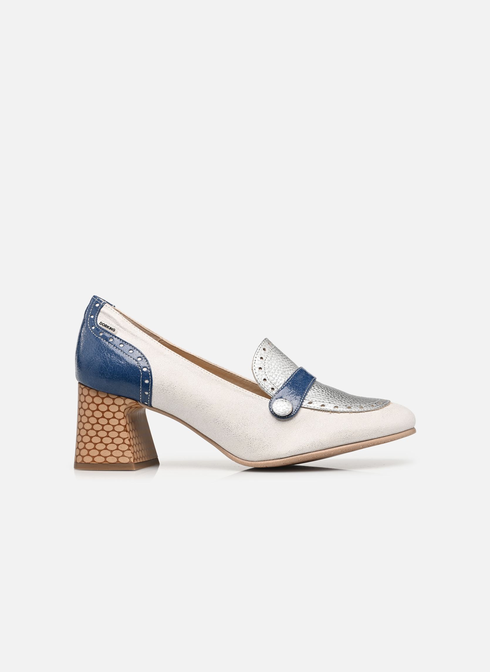 Loafer DACI D9676 damen silber Dorking Loafer DACI D9676 damen silber PLATINI+ALUMI+CRAC GLACIAL + P