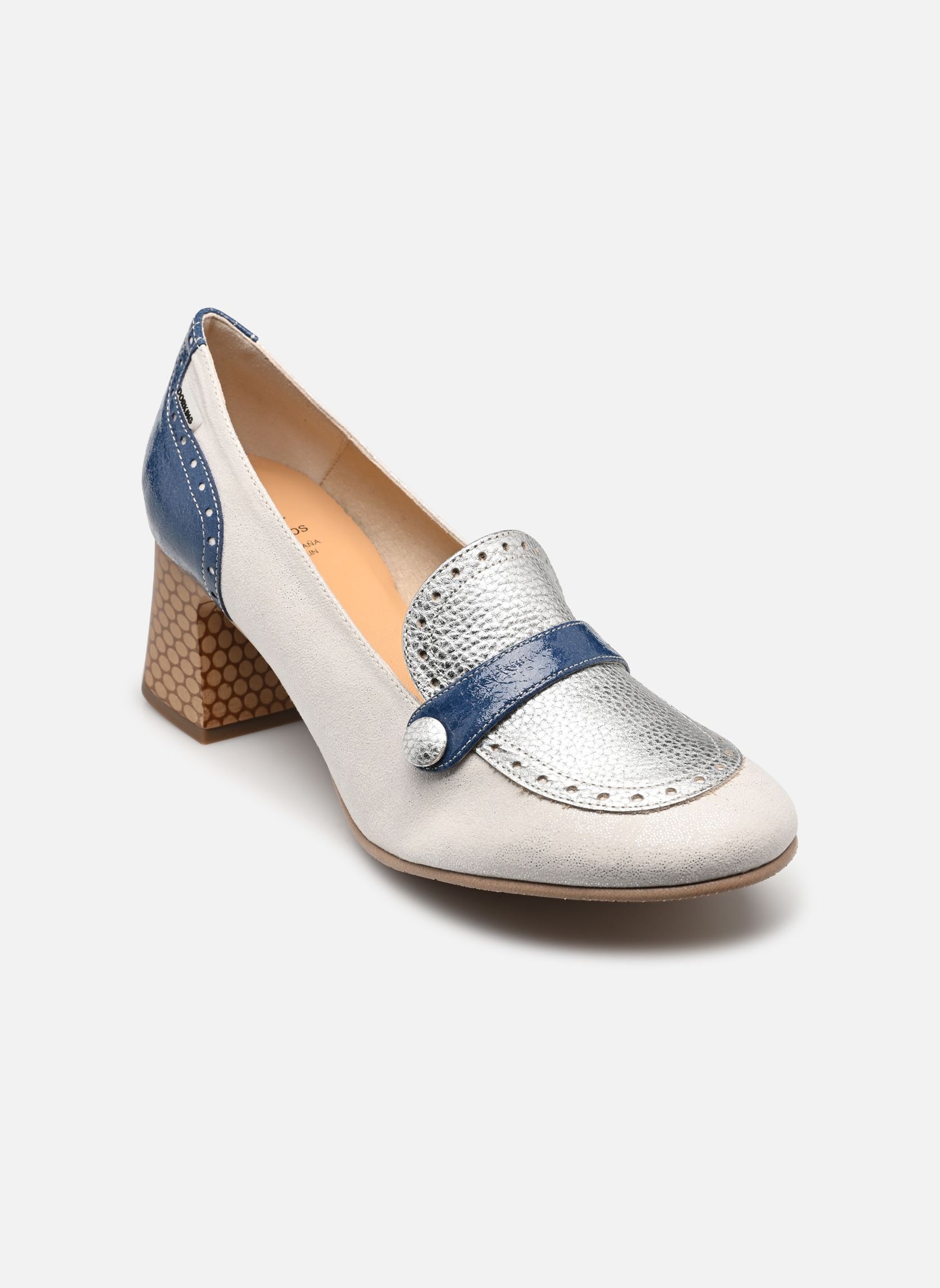 Loafer DACI D9676 damen silber Dorking Loafer DACI D9676 damen silber PLATINI+ALUMI+CRAC GLACIAL + P
