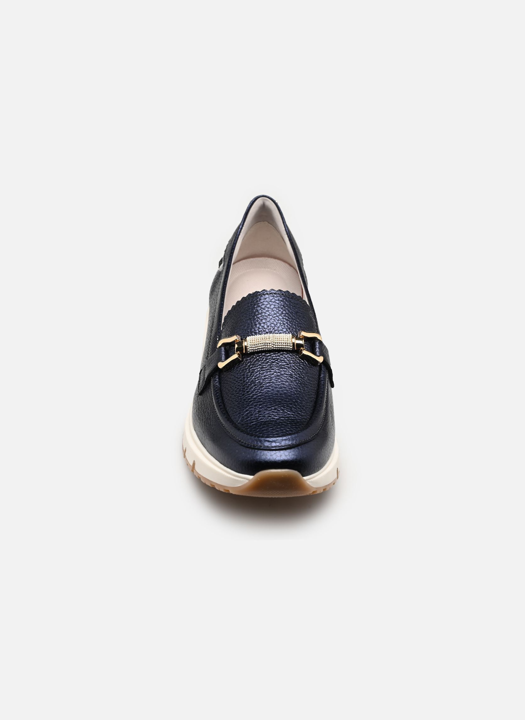 Mocassins SERENA D9655 dames blauw Dorking Mocassins SERENA D9655 dames blauw ALUMIN+LAMINADO OCEANO + PLATI