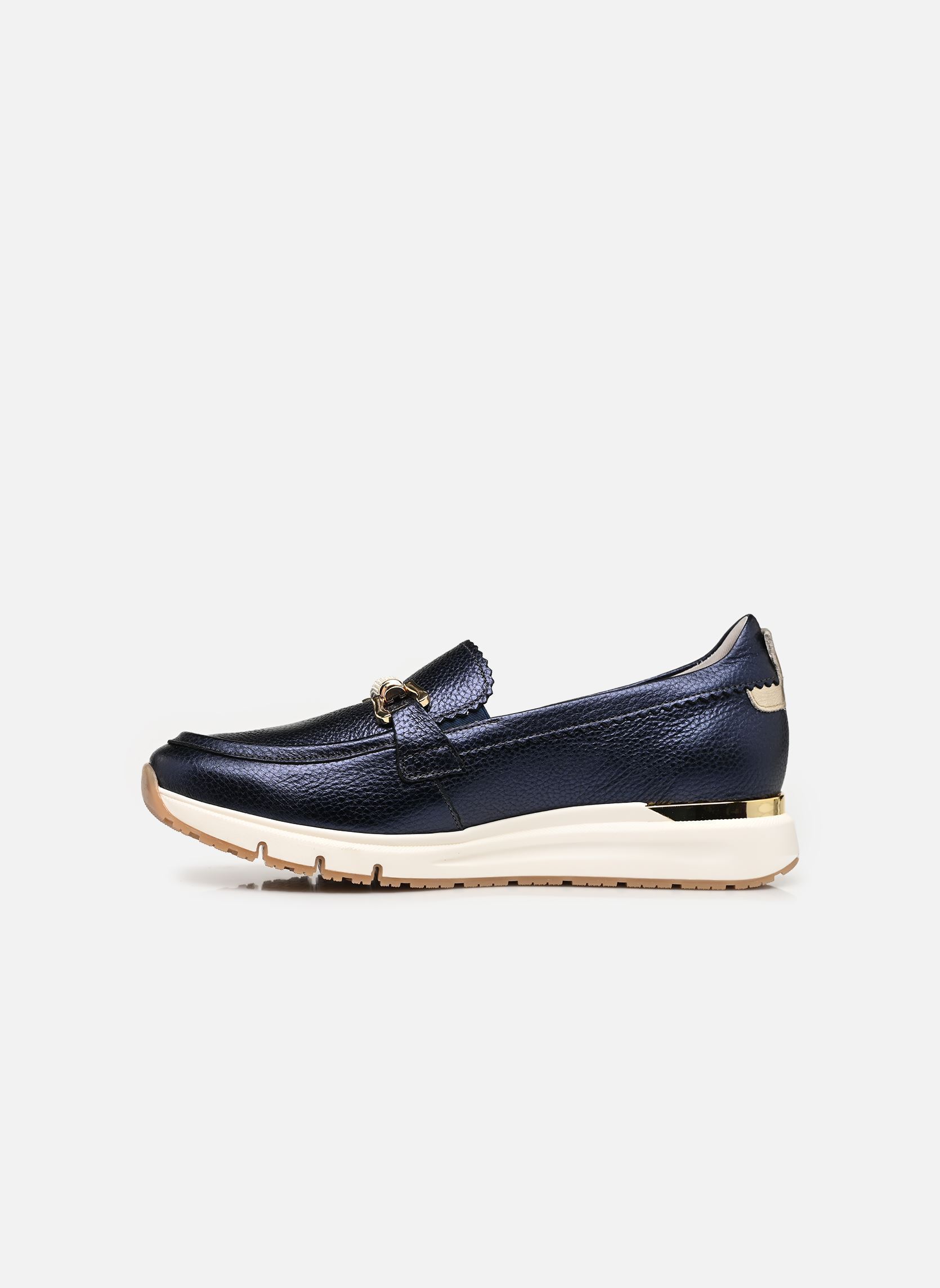 Mocassins SERENA D9655 dames blauw Dorking Mocassins SERENA D9655 dames blauw ALUMIN+LAMINADO OCEANO + PLATI