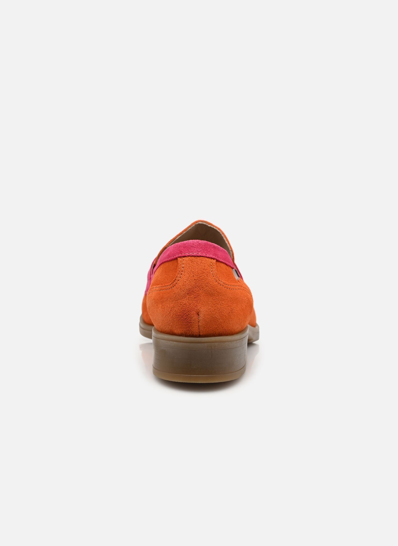 Mocassins HARVARD D9487 femme orange Dorking Mocassins HARVARD D9487 femme orange CALF+CALF ORANGE + FUCSIA