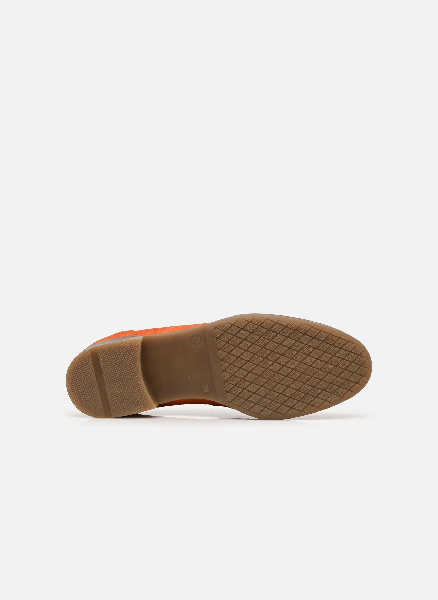 Mocassins HARVARD D9487 femme orange Dorking Mocassins HARVARD D9487 femme orange CALF+CALF ORANGE + FUCSIA