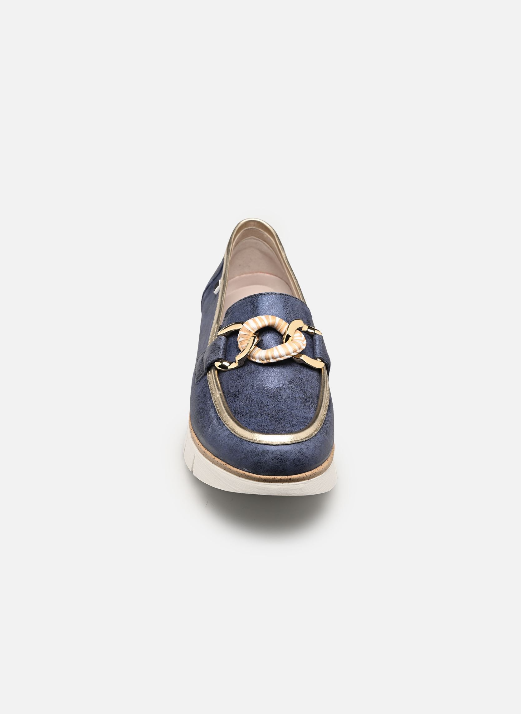 Loafer INDIA D9691 damen blau Dorking Loafer INDIA D9691 damen blau BUFALINO+LAMINADO JEANS + PLAT