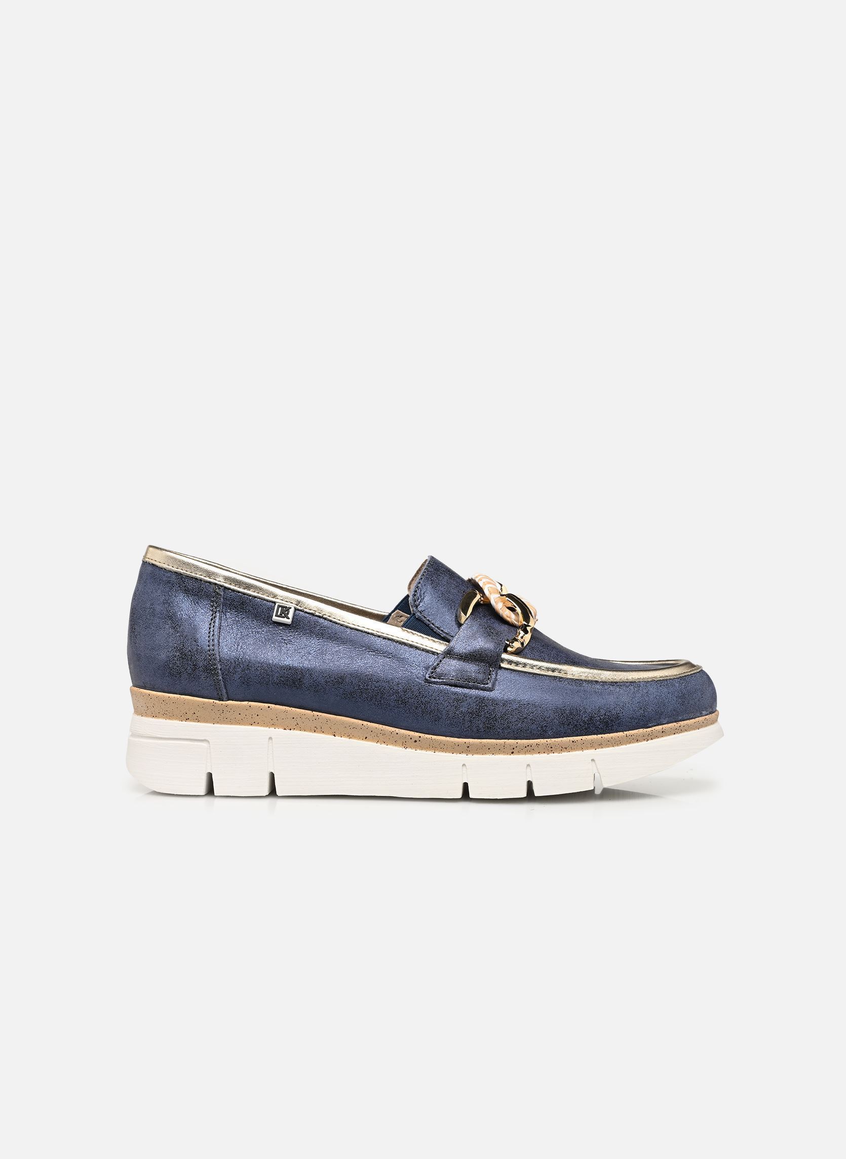 Loafer INDIA D9691 damen blau Dorking Loafer INDIA D9691 damen blau BUFALINO+LAMINADO JEANS + PLAT