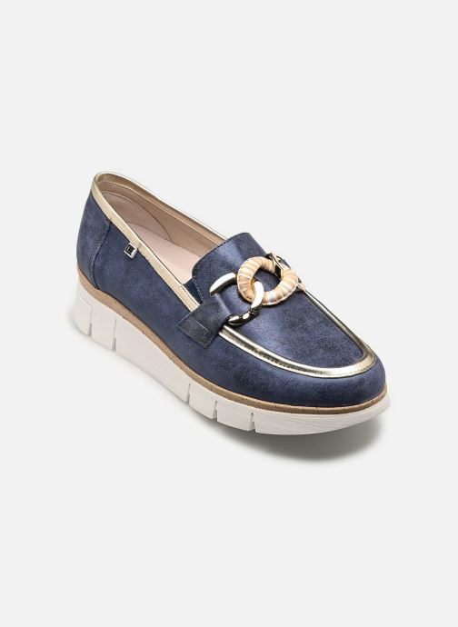 Dorking Mocassins INDIA D9691 dames blauw
