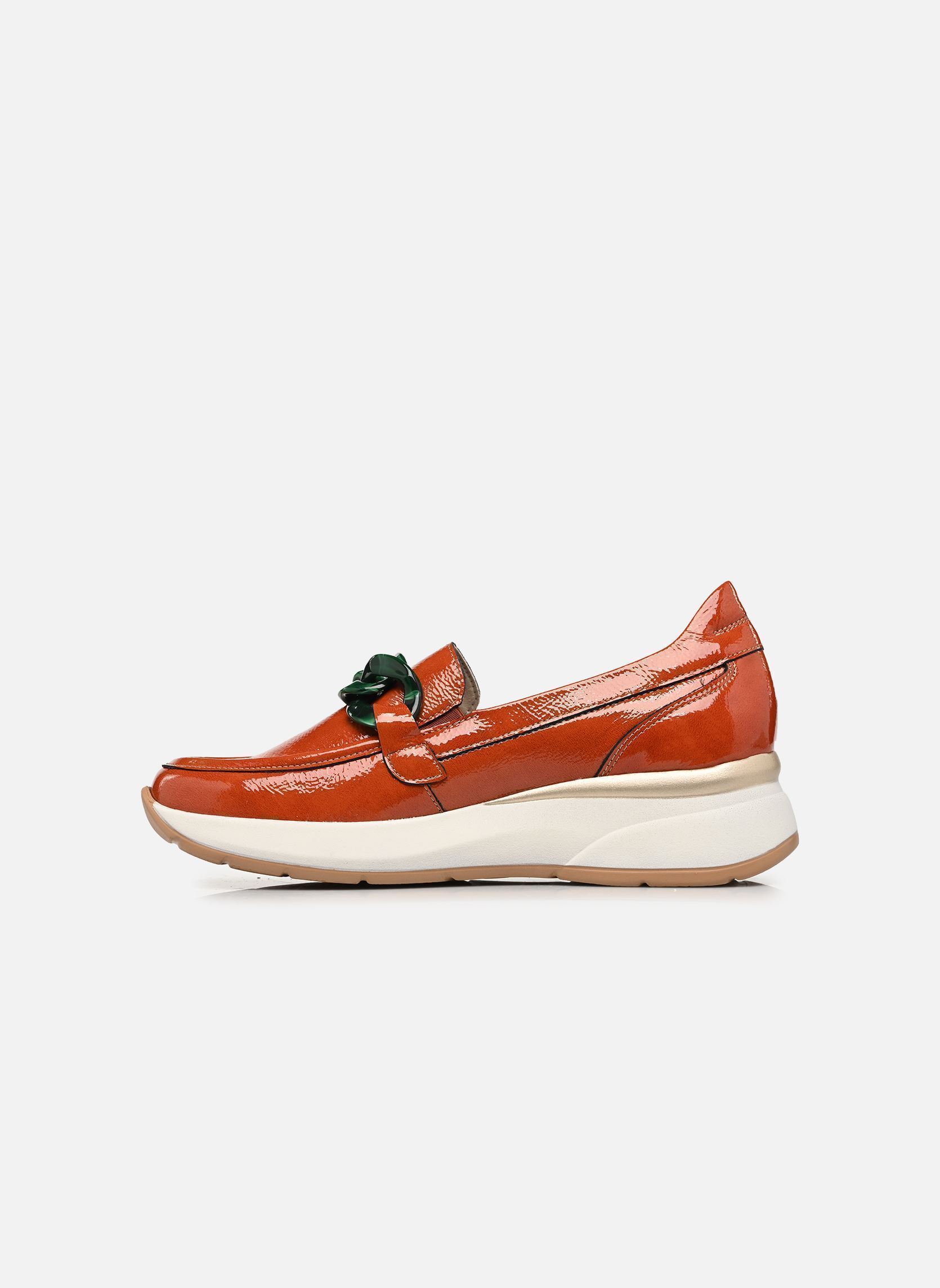 Mocassins FLIX D9671 dames rood Dorking Mocassins FLIX D9671 dames rood NAPLAK TEJA