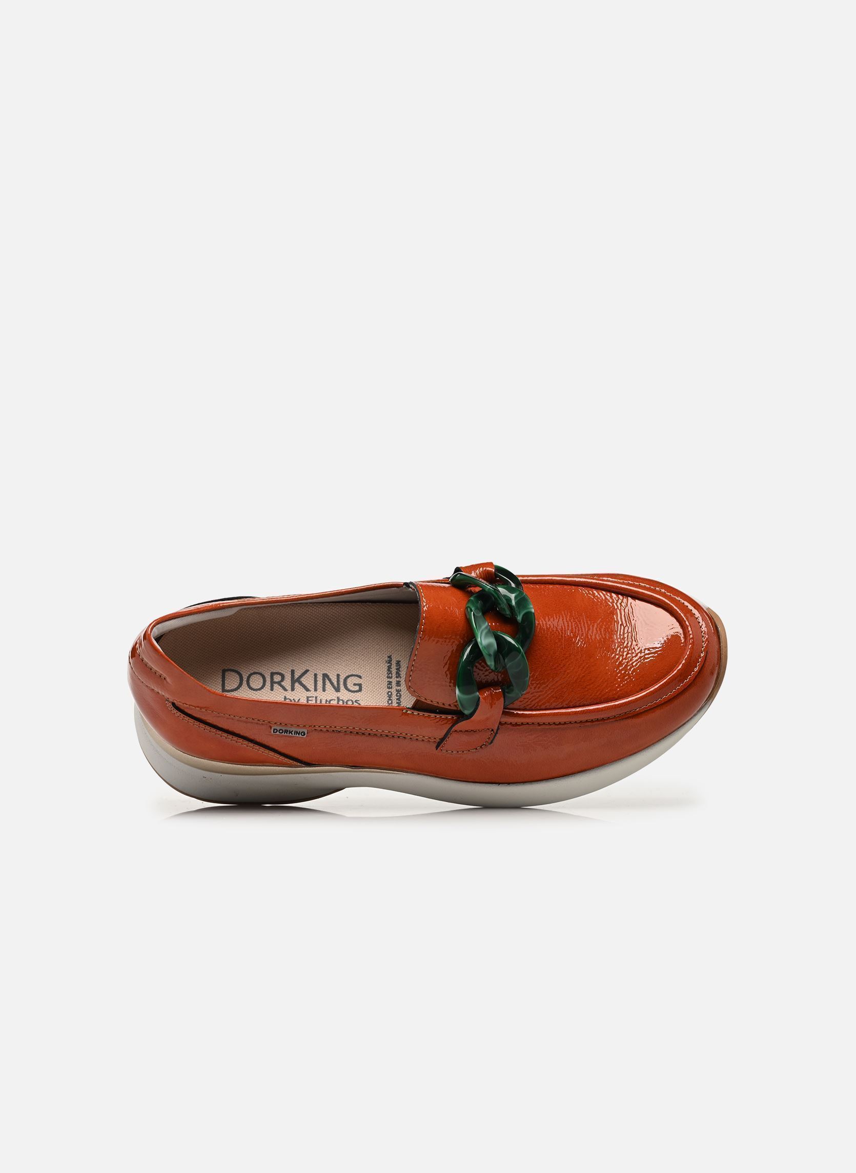 Mocassins FLIX D9671 dames rood Dorking Mocassins FLIX D9671 dames rood NAPLAK TEJA