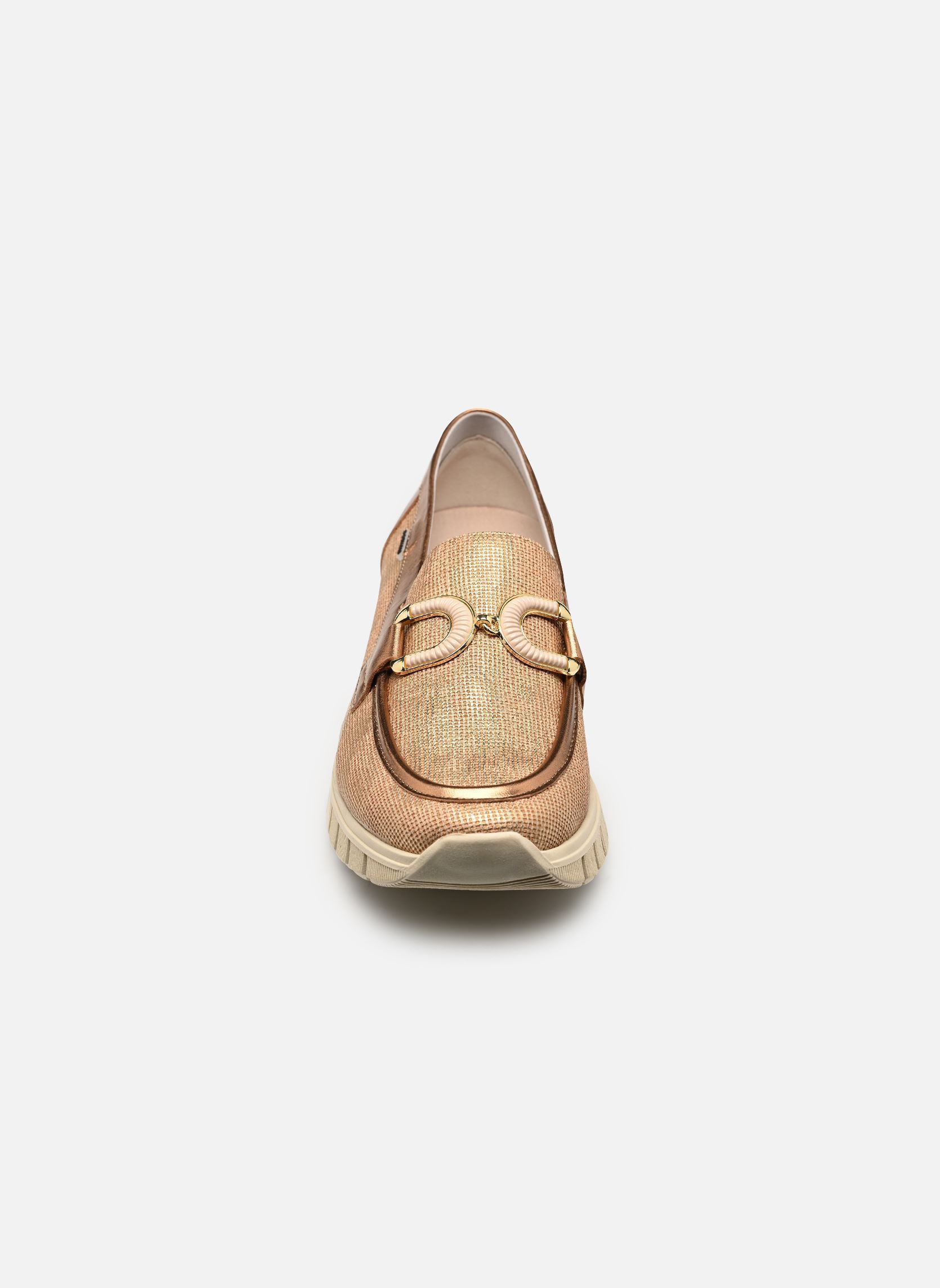 Loafer KLOSS D9636 damen beige Dorking Loafer KLOSS D9636 damen beige BOATER+LAMINADO NUDE + COBRE