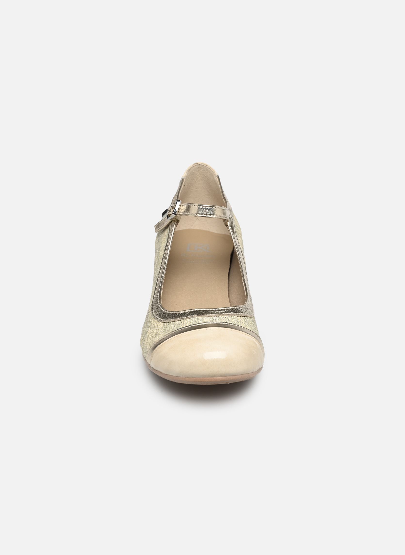 Pumps mit Riemchen FRIDA D9528 damen beige Dorking Pumps mit Riemchen FRIDA D9528 damen beige BOATER+NAPLA+LAMI PERLA + BEIG