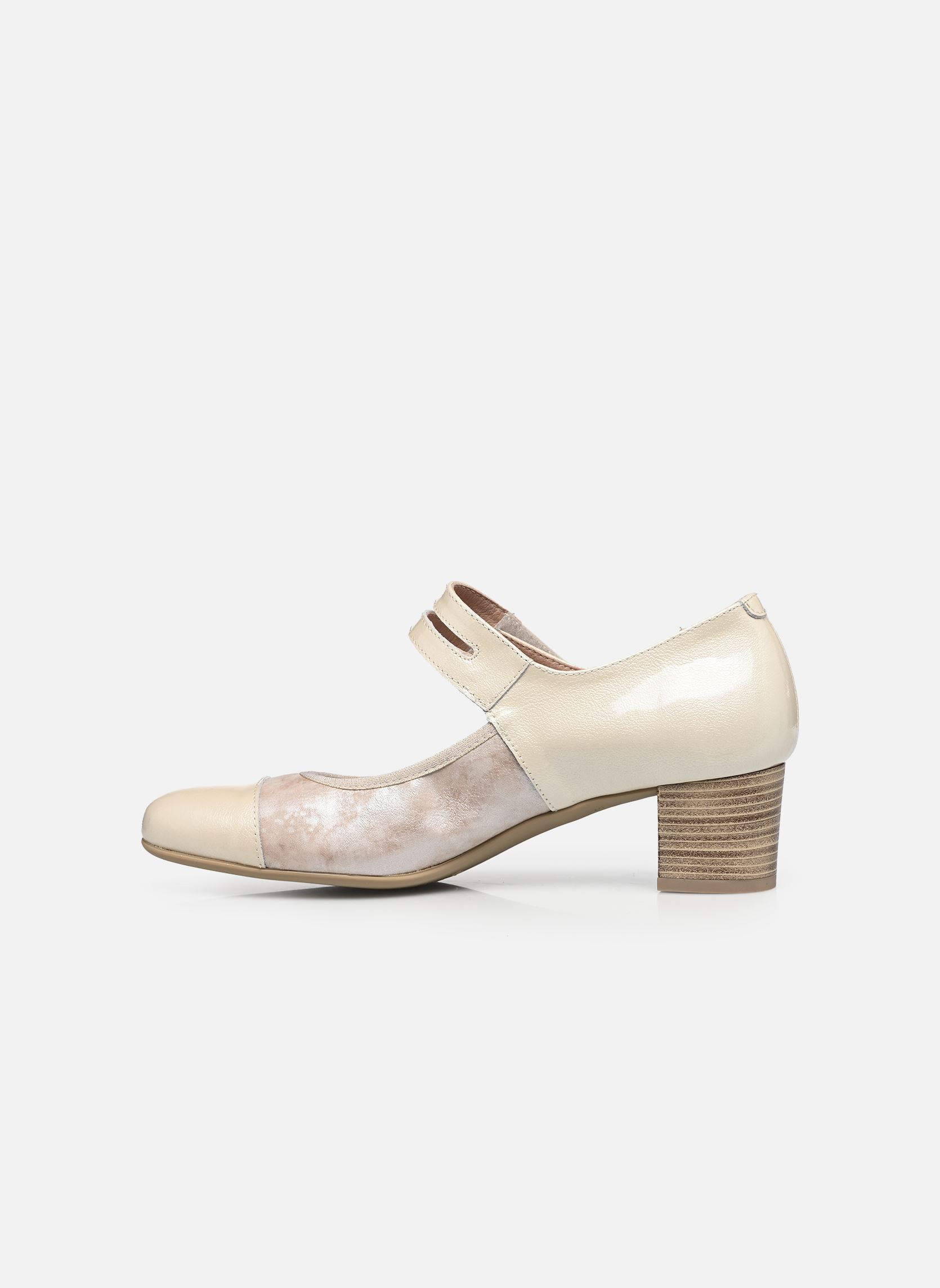 Slingback pumps GEMINIS D9693 dames wit Dorking Slingback pumps GEMINIS D9693 dames wit QUEEN+GUADALUPE PIEDRA + BEIGE