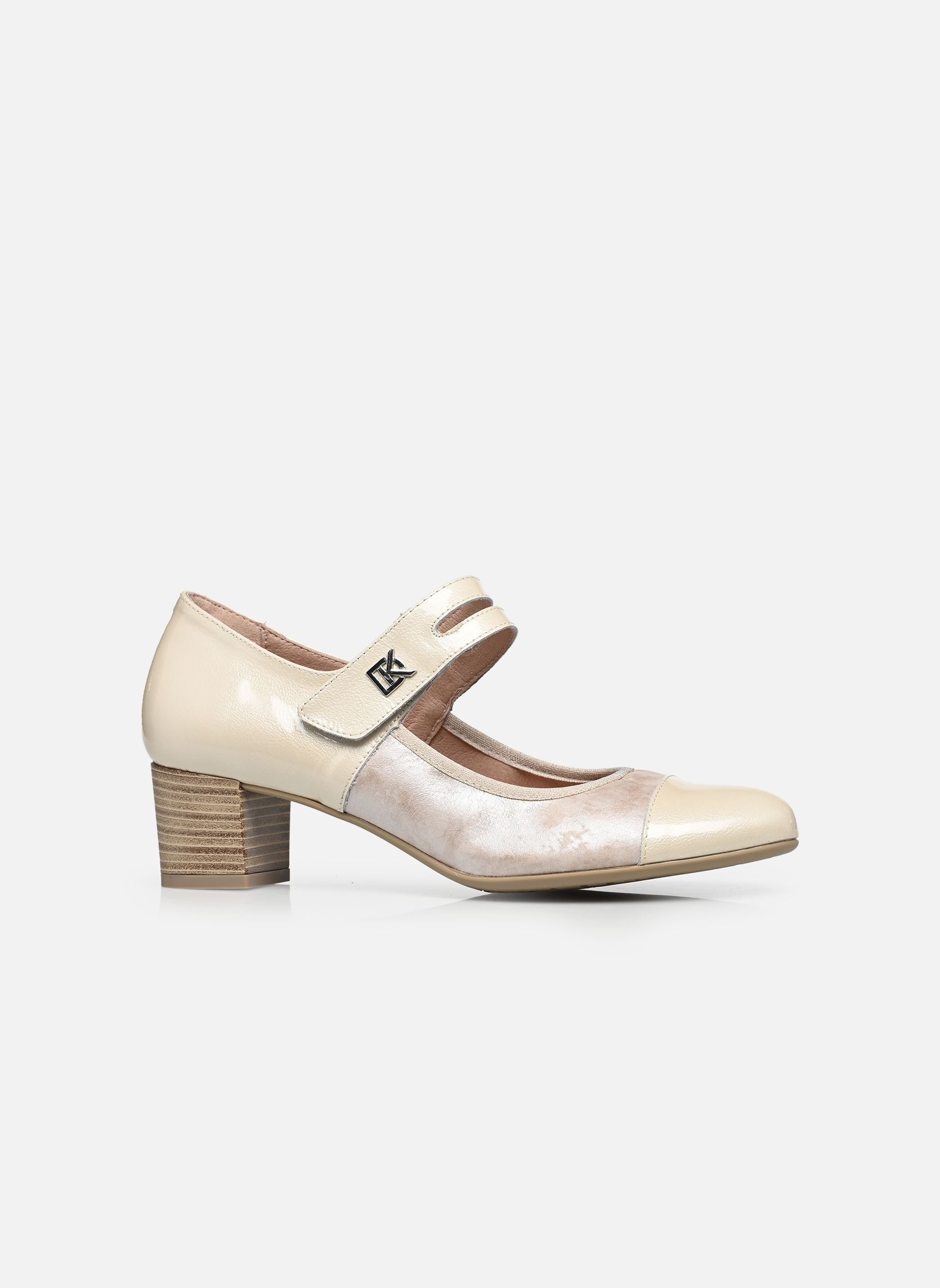 Slingback pumps GEMINIS D9693 dames wit Dorking Slingback pumps GEMINIS D9693 dames wit QUEEN+GUADALUPE PIEDRA + BEIGE
