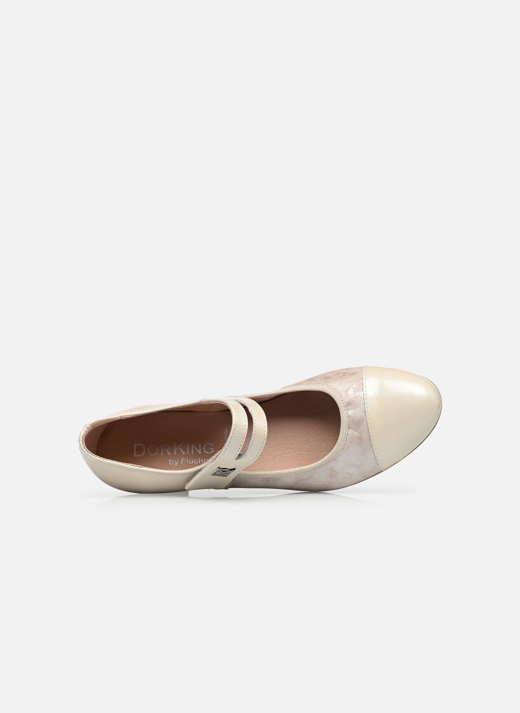 Slingback pumps GEMINIS D9693 dames wit Dorking Slingback pumps GEMINIS D9693 dames wit QUEEN+GUADALUPE PIEDRA + BEIGE