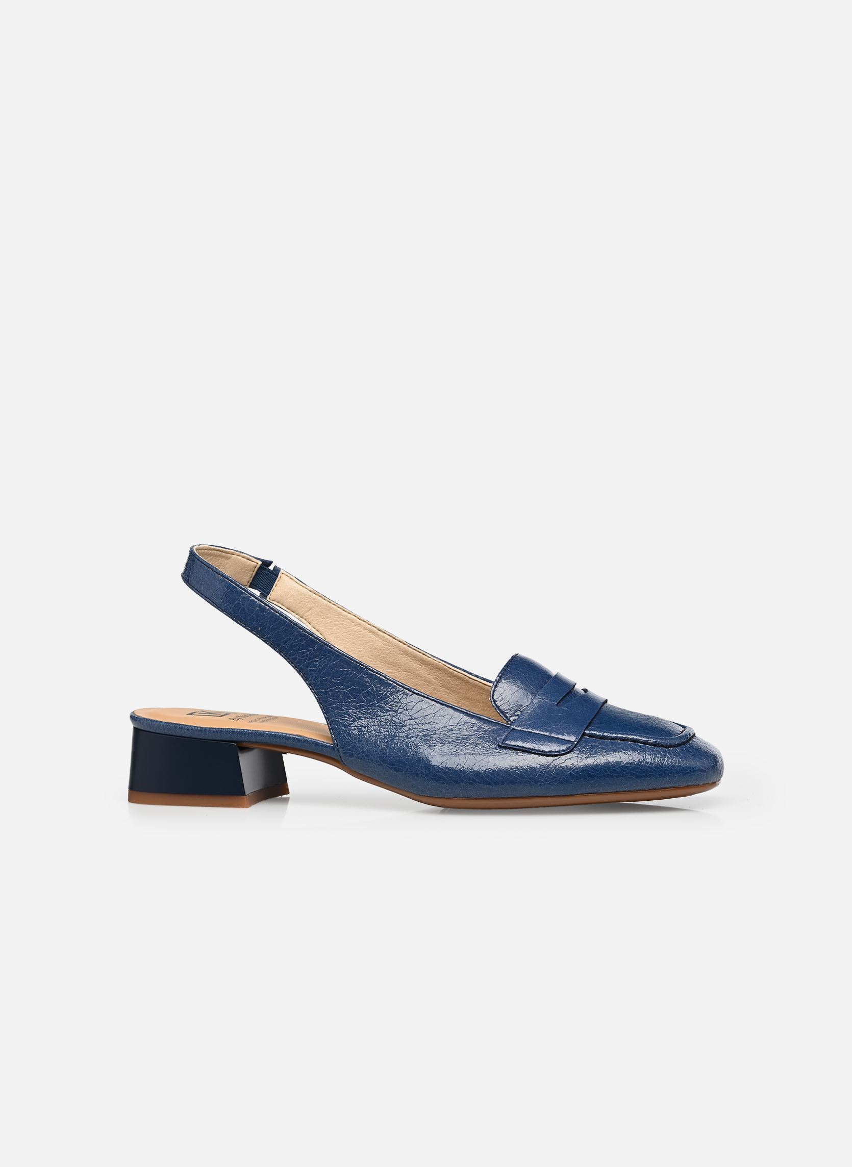 Slingback pumps GIA D9305 dames blauw Dorking Slingback pumps GIA D9305 dames blauw CRACK NOCHE