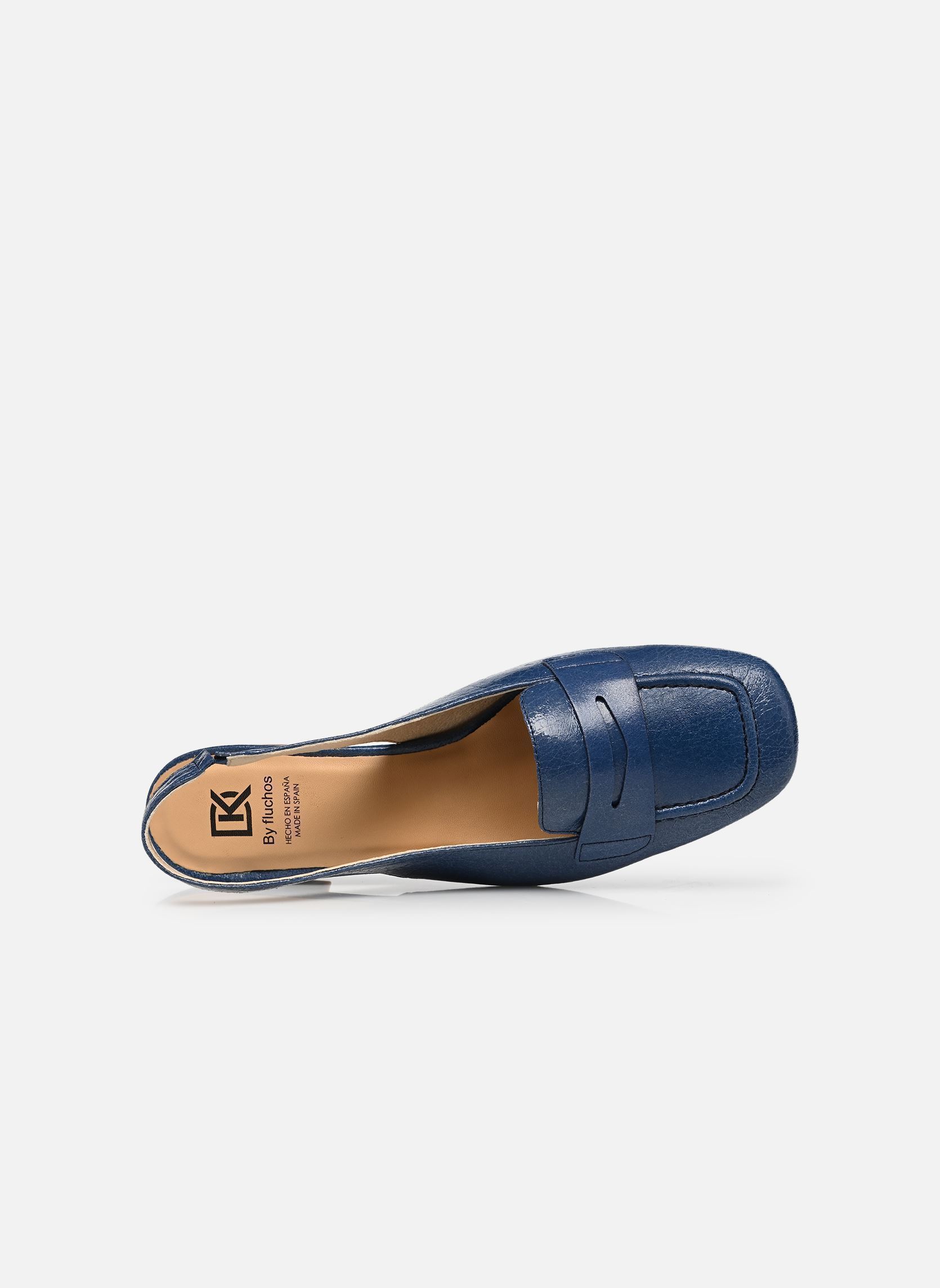 Slingback pumps GIA D9305 dames blauw Dorking Slingback pumps GIA D9305 dames blauw CRACK NOCHE