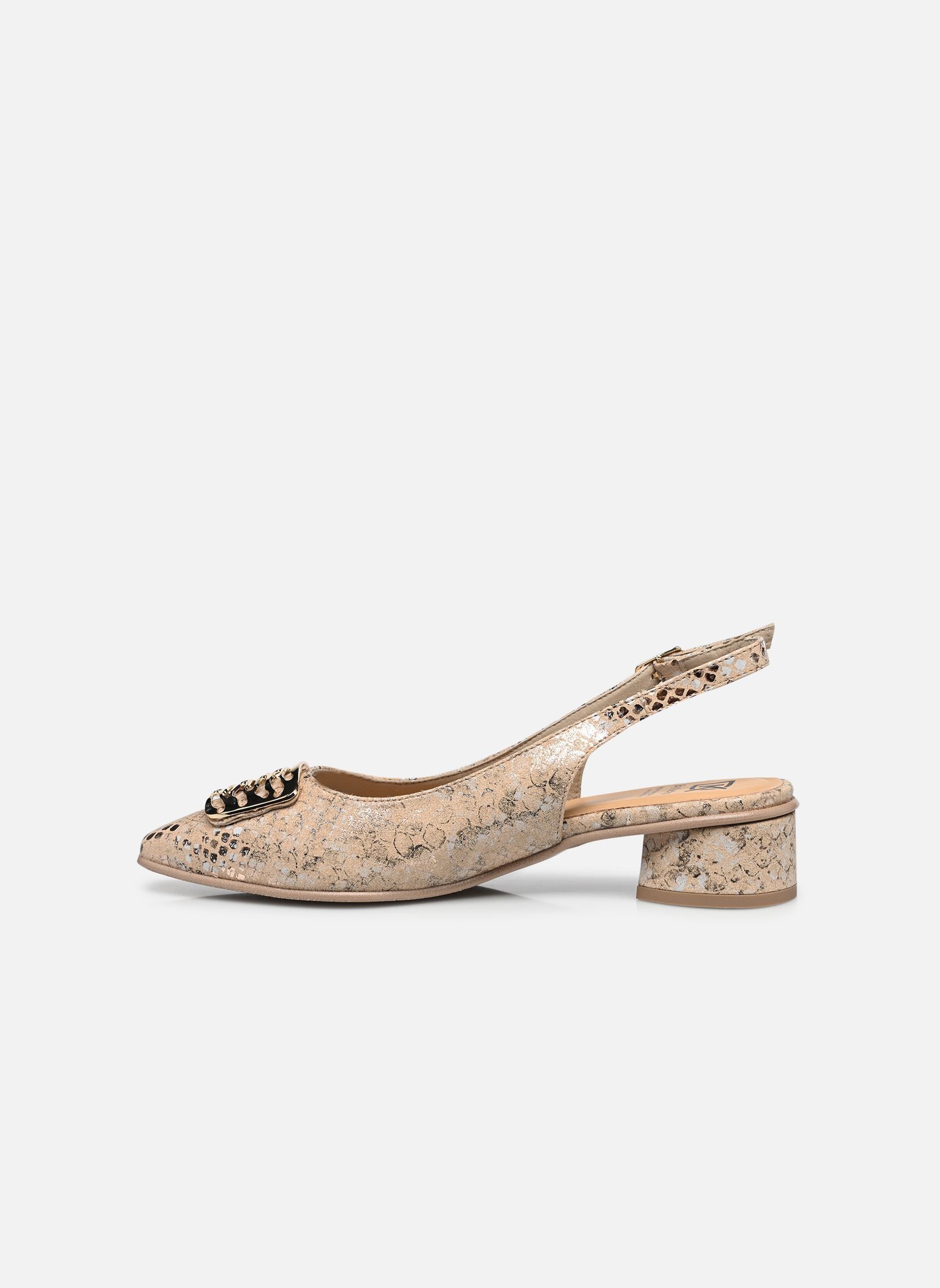 Escarpins à brides TEA D9654 femme beige Dorking Escarpins à brides TEA D9654 femme beige SULTANA BEIGE