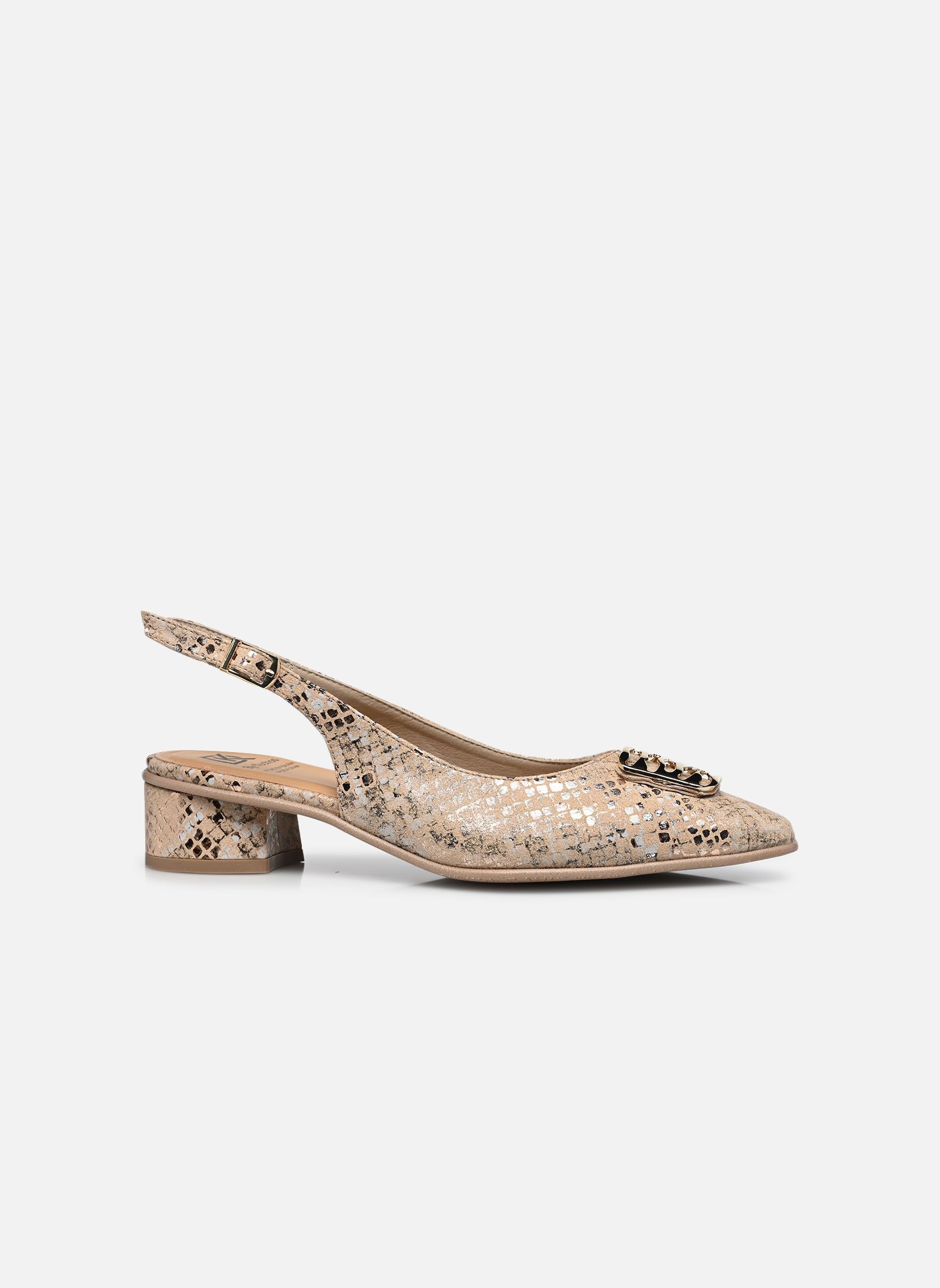Escarpins à brides TEA D9654 femme beige Dorking Escarpins à brides TEA D9654 femme beige SULTANA BEIGE
