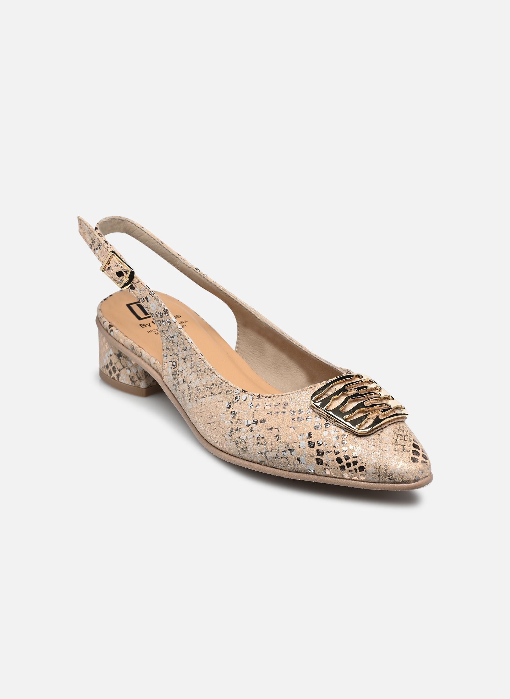 Escarpins à brides TEA D9654 femme beige Dorking Escarpins à brides TEA D9654 femme beige SULTANA BEIGE