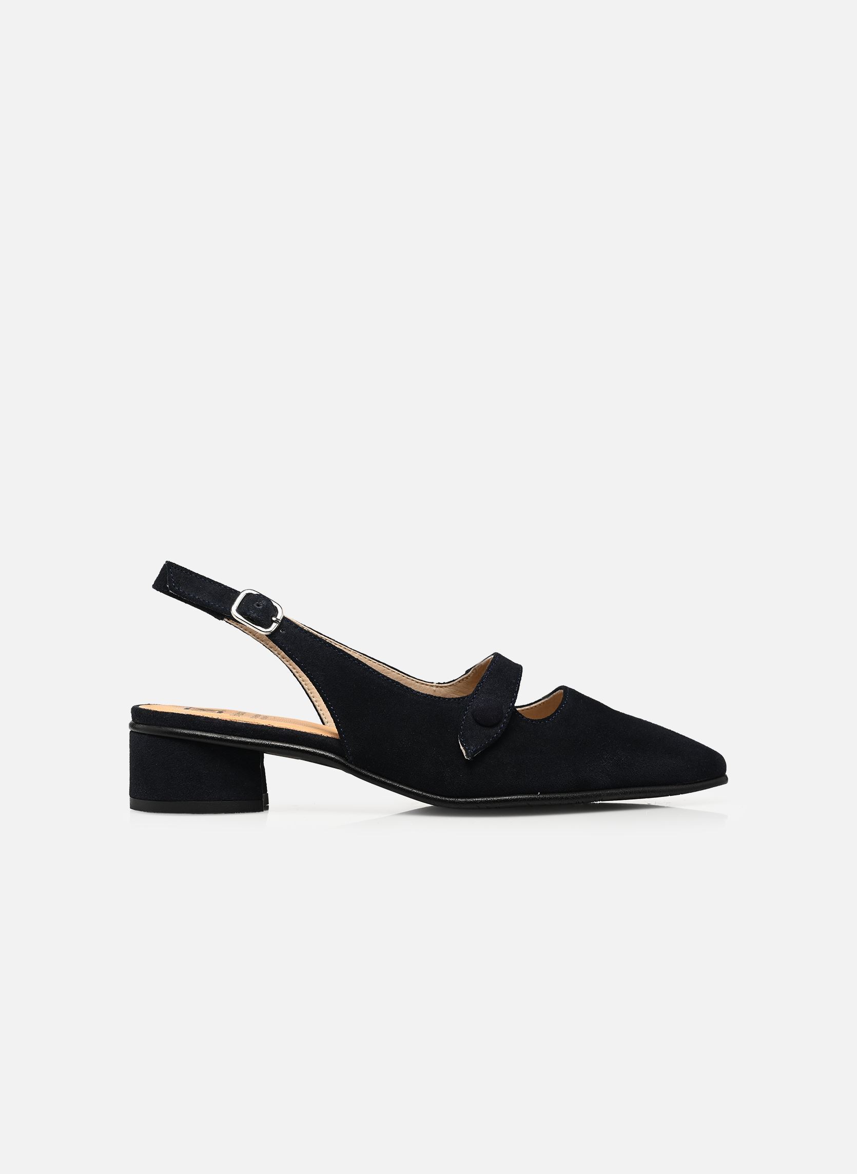 Slingback pumps TEA D9653 dames blauw Dorking Slingback pumps TEA D9653 dames blauw CALF RIVER