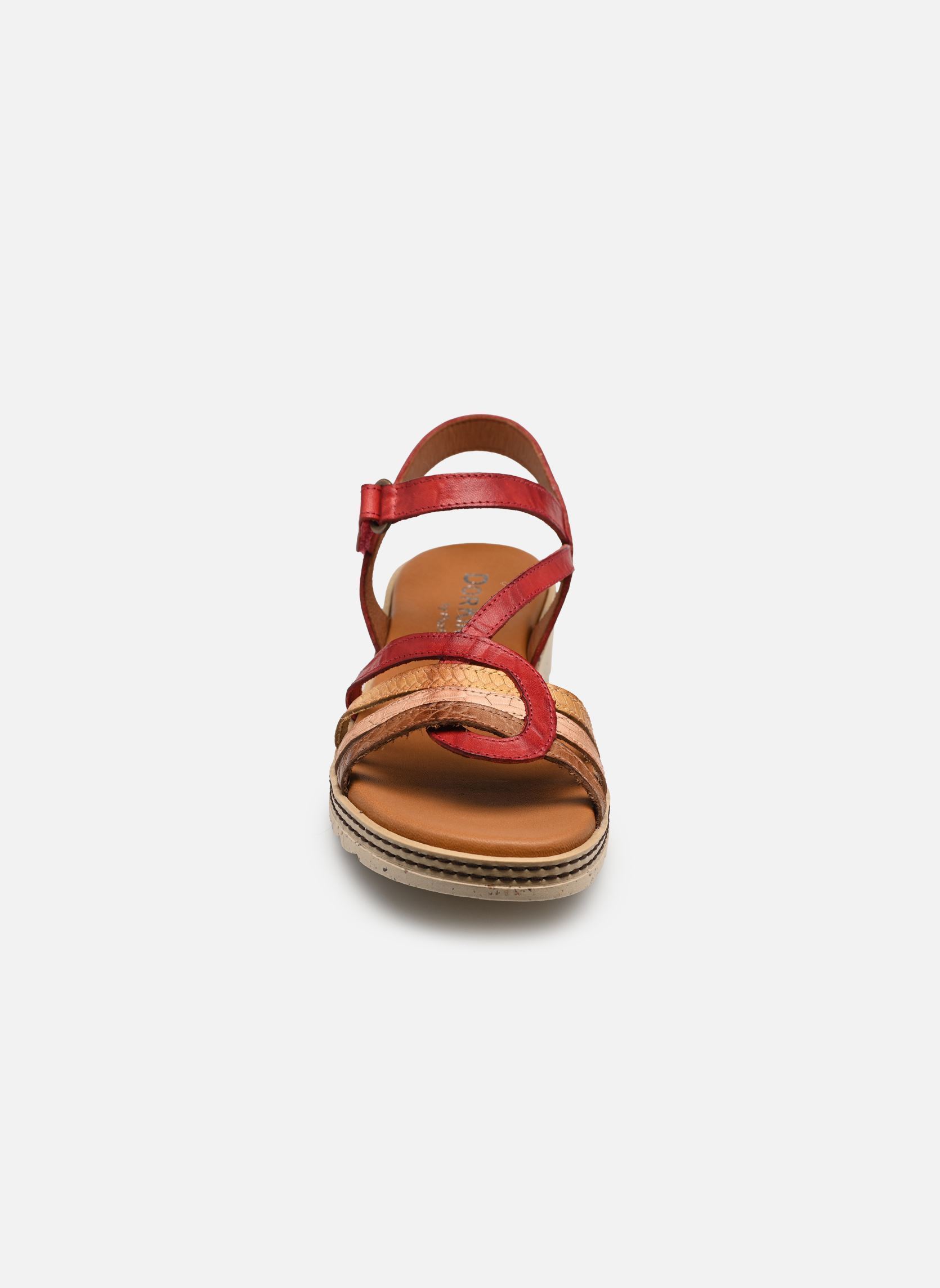 Keil- und Plateausandalen ESPE D9113 damen mehrfarbig Dorking Keil- und Plateausandalen ESPE D9113 damen mehrfarbig PLACA CARMIN C-4 CARMIN C-4