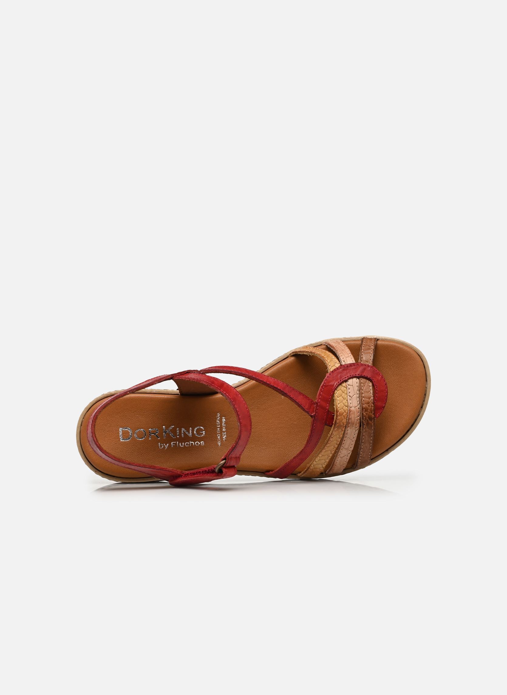 Keil- und Plateausandalen ESPE D9113 damen mehrfarbig Dorking Keil- und Plateausandalen ESPE D9113 damen mehrfarbig PLACA CARMIN C-4 CARMIN C-4
