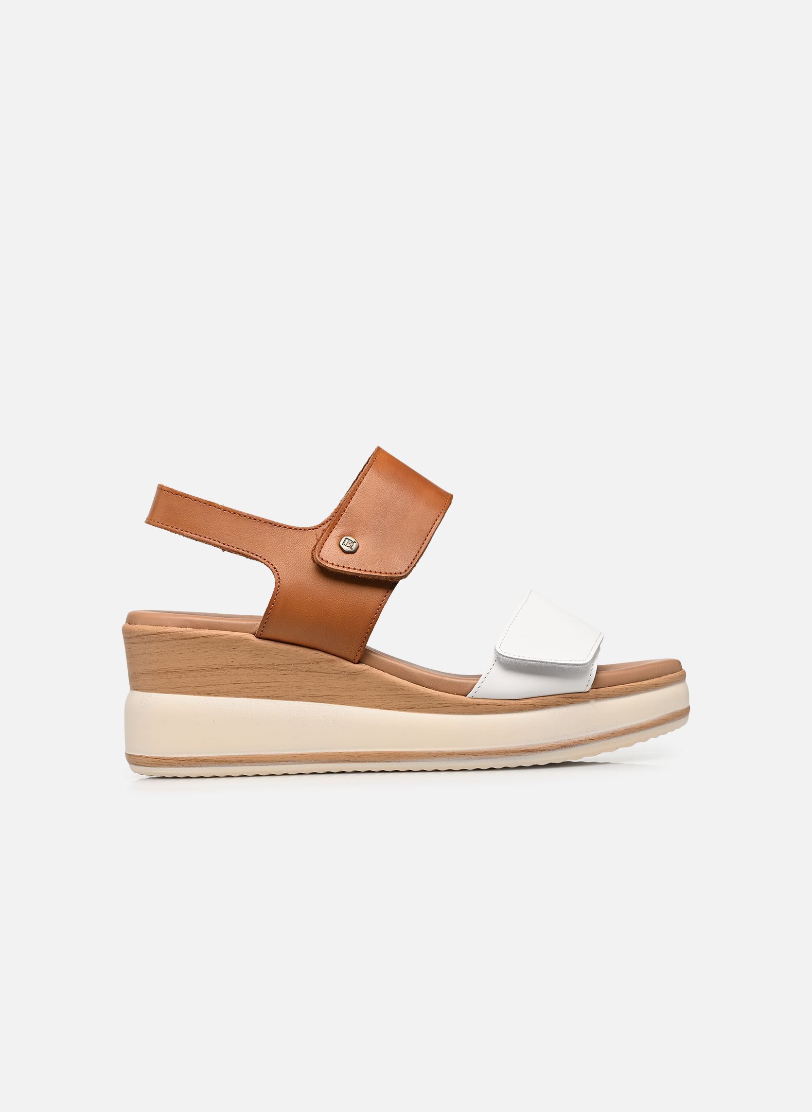 Sandales compensées et plateformes PRINCE D9643 femme blanc Dorking Sandales compensées et plateformes PRINCE D9643 femme blanc TEXAS+TEXAS BLANCO+CUERO B