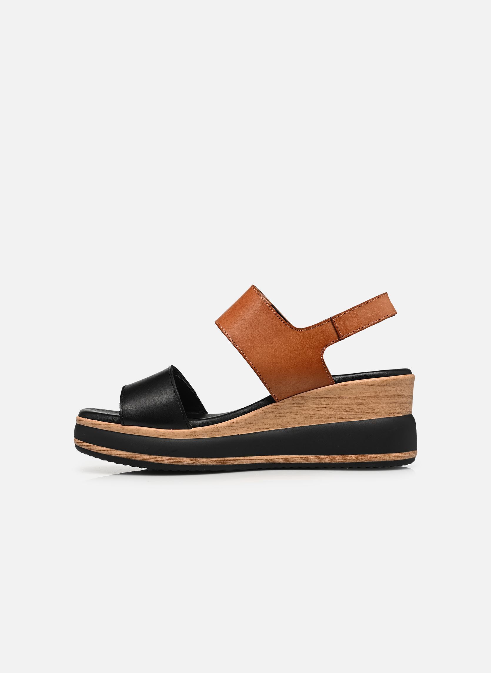 Keil- und Plateausandalen PRINCE D9643 damen schwarz Dorking Keil- und Plateausandalen PRINCE D9643 damen schwarz TEXAS+TEXAS NEGRO+CUERO B