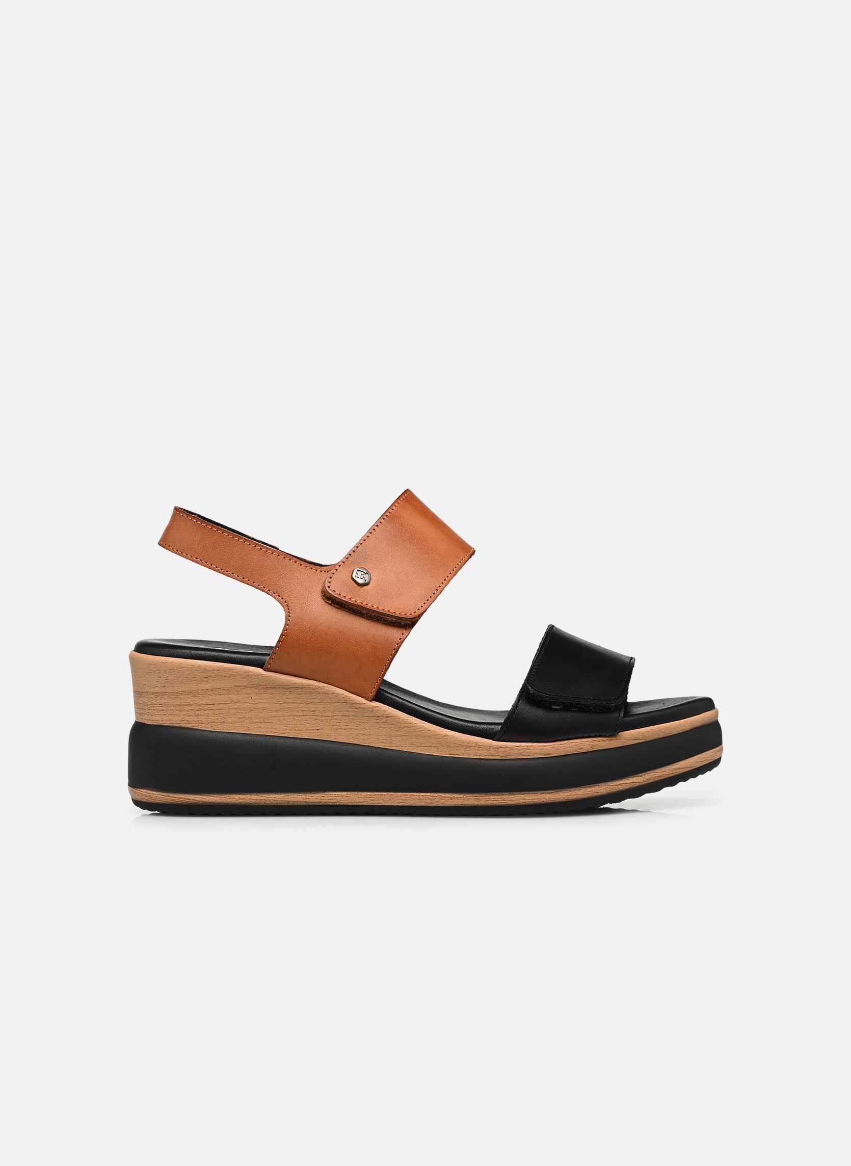 Keil- und Plateausandalen PRINCE D9643 damen schwarz Dorking Keil- und Plateausandalen PRINCE D9643 damen schwarz TEXAS+TEXAS NEGRO+CUERO B