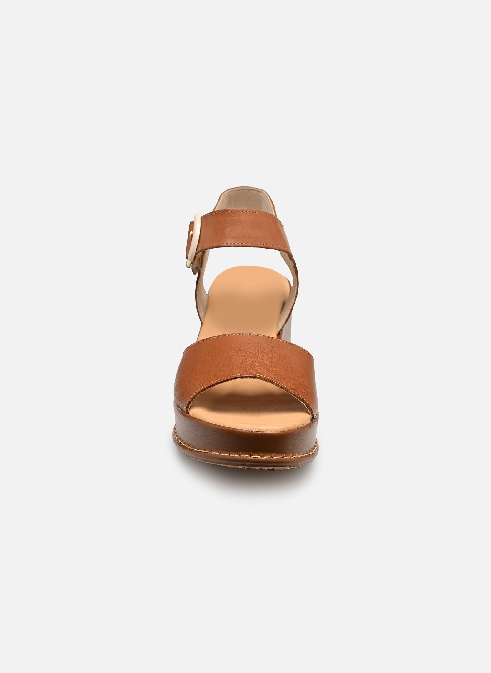 Sandales compensées et plateformes WINDY D9649 femme marron Dorking Sandales compensées et plateformes WINDY D9649 femme marron Tibet cuero