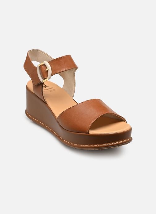 Dorking Sandales compensées et plateformes WINDY D9649 femme marron