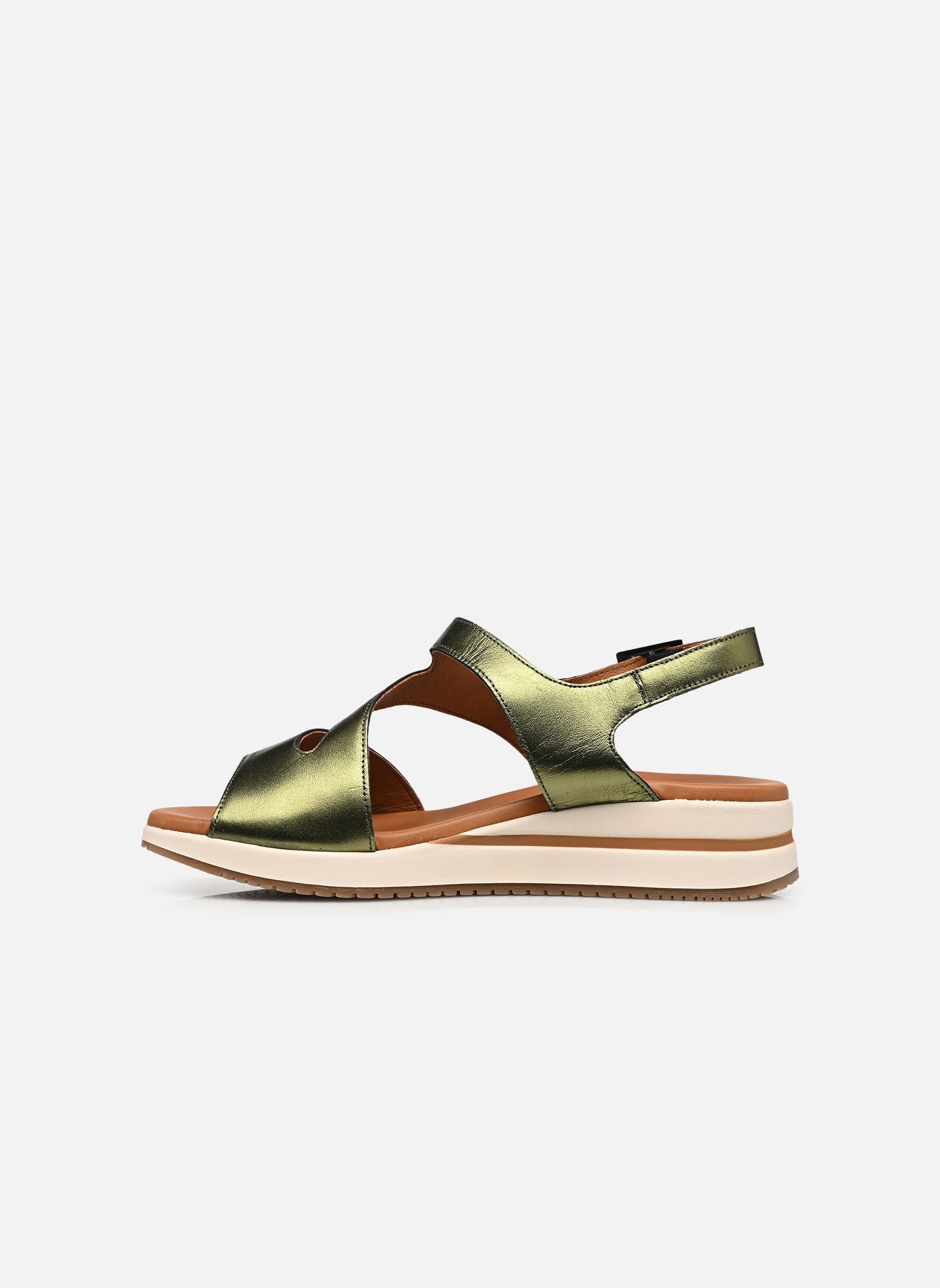 Keil- und Plateausandalen MERLO D9688 damen grün Dorking Keil- und Plateausandalen MERLO D9688 damen grün COSMOS CADMIO