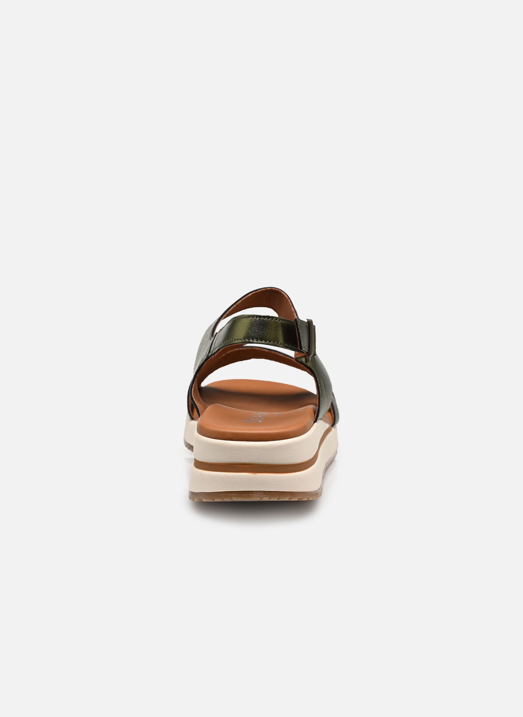 Keil- und Plateausandalen MERLO D9688 damen grün Dorking Keil- und Plateausandalen MERLO D9688 damen grün COSMOS CADMIO