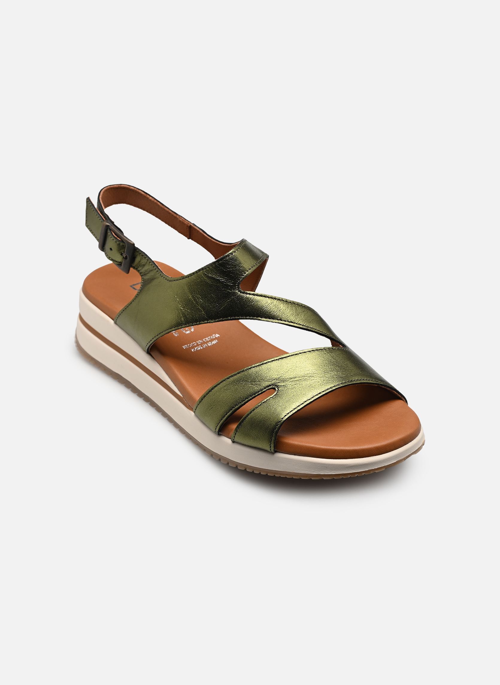Keil- und Plateausandalen MERLO D9688 damen grün Dorking Keil- und Plateausandalen MERLO D9688 damen grün COSMOS CADMIO