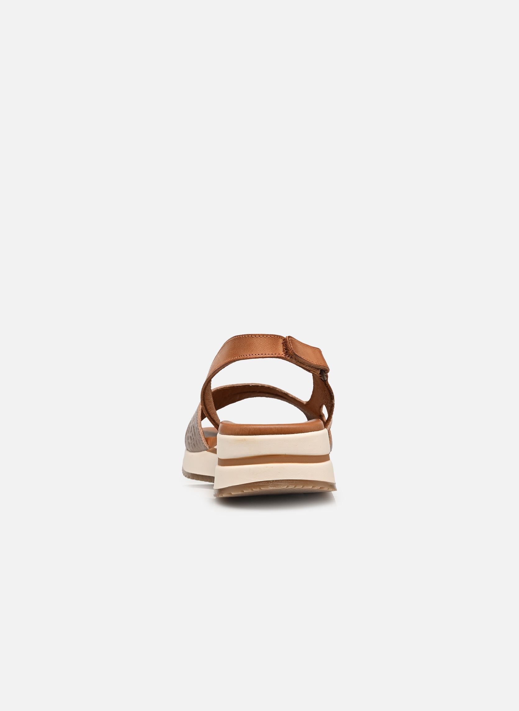 Sandali con zeppa e plateau MERLO D9689 donna marrone Dorking Sandali con zeppa e plateau MERLO D9689 donna marrone TEXAS+TEXAS CUERO B + CAVA