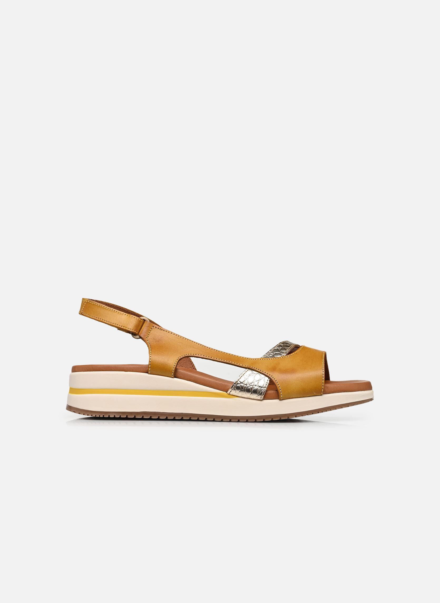 Keil- und Plateausandalen MERLO D9689 damen gelb Dorking Keil- und Plateausandalen MERLO D9689 damen gelb TEXAS+TEXAS AMARILLO + CHAMPAG