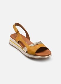 Sandales compensées et plateformes MERLO D9689 femme bleu