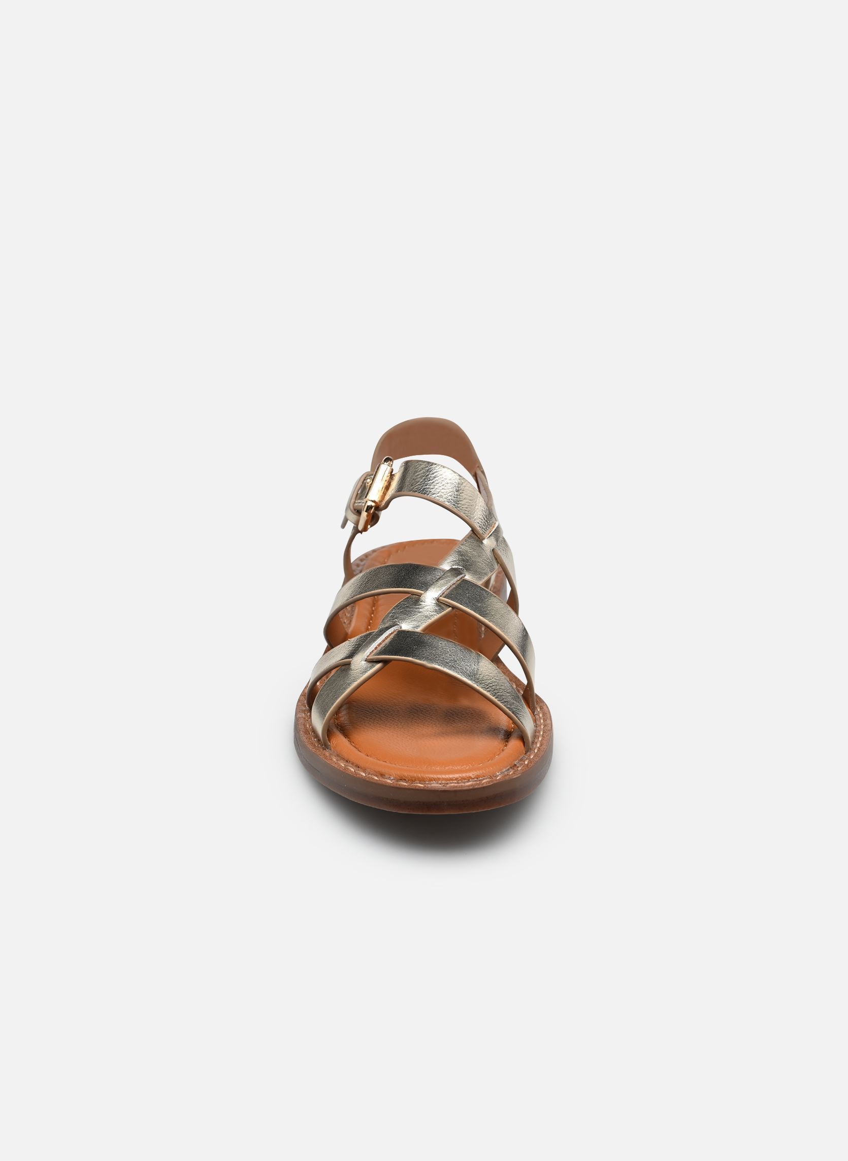 Sandales EGA D9730 femme or et bronze Dorking Sandales EGA D9730 femme or et bronze LAMINADO PLATINO