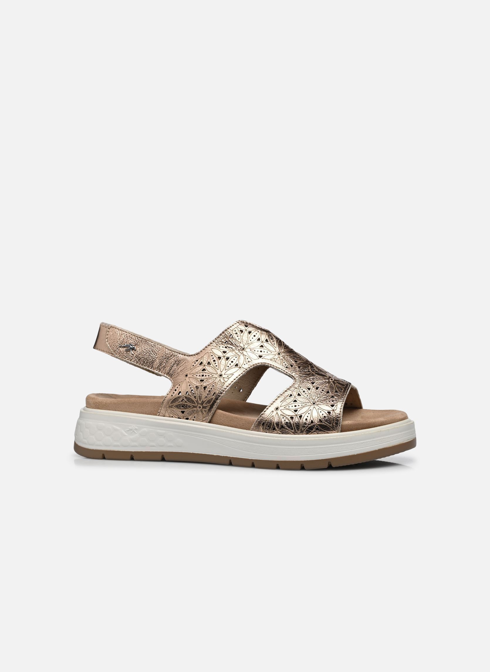 Sandales STREET F2007 femme or et bronze Fluchos Sandales STREET F2007 femme or et bronze Laminado Cava