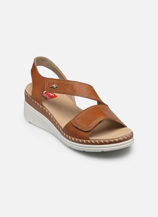 Fluchos Sandales compensées et plateformes LEZA F2137 femme marron